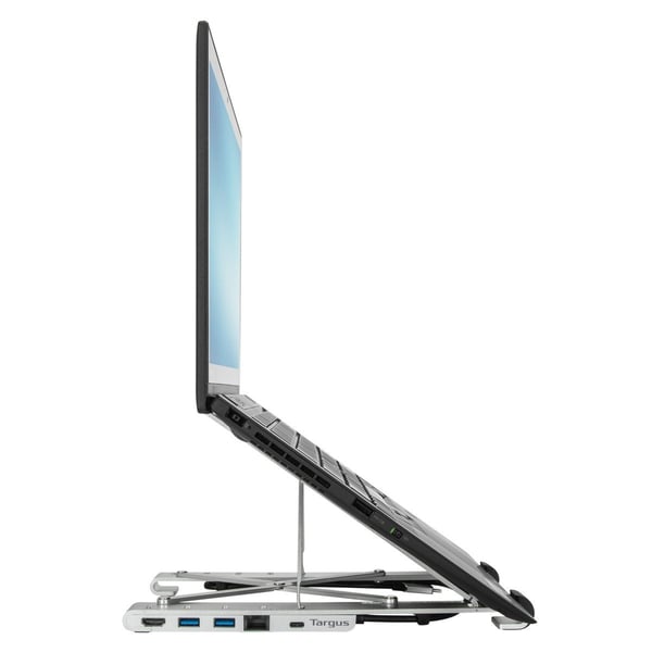 Targus AWU100005GL Ställ för bärbara datorer Ställ till bärbara datorer Silver 39,6 cm (15.6")