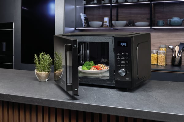 Hisense H23MOBSD1HG Sort Grill mikroovn Bordplade 23 L 800 W