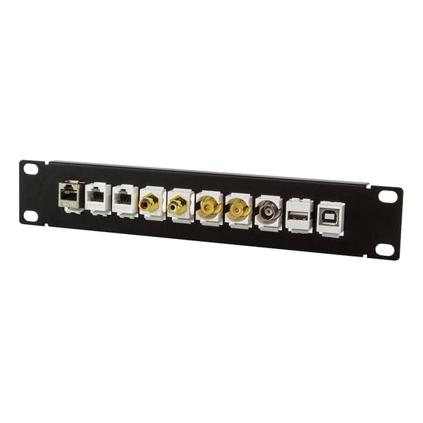LogiLink ACT108 rack tillbehör Keystone-panel