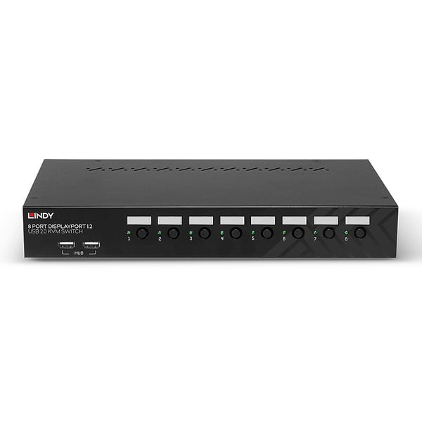 Lindy 39540 KVM-switchar Rackmontering Svart