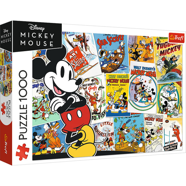 Trefl Disney: Mickey Mouse Puzzle 1000 Puslespil 1000 stk Tegnefilm