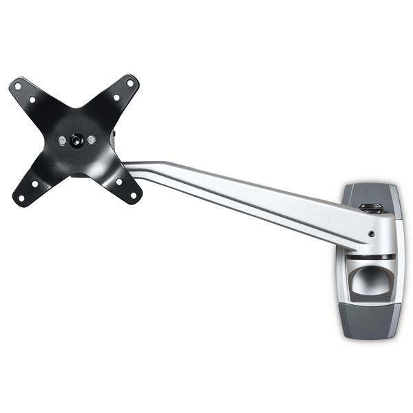 StarTech.com ARMWALLDS2 skærmbeslag og -stativer 76,2 cm (30") Væg Sølv