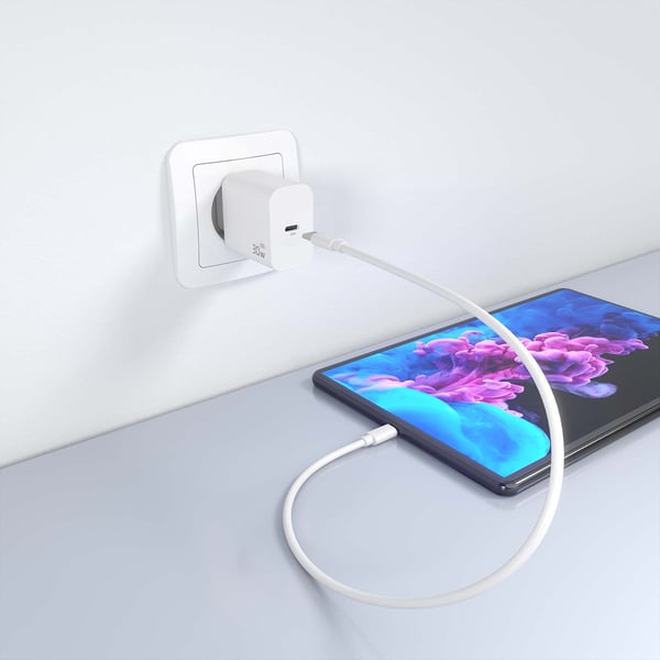 AISENS A110-0940 oplader til mobil enhed Digitalt kamera, GPS, MP3, MP4, Mobiltelefon, Laptop, Smartphone, Tablet, Universel Hvid Vekselstrøm Hurtig opladning Indendørs