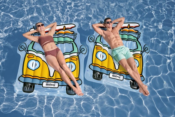 Bestway 43952 pool- och badmadrass Multifärg Mönstrad PVC