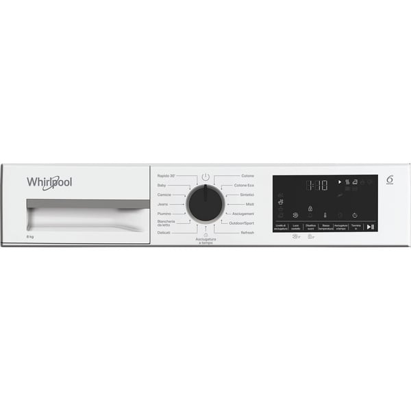 Whirlpool C WD 83M WBS IT tørretumbler Fritstående Front-læsning 8 kg Hvid