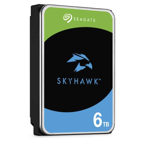 Seagate SkyHawk ST6000VX009 interna hårddiskar 6 TB 256 MB 3.5" Serial ATA III