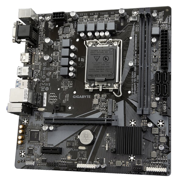 GIGABYTE H610M H V2 DDR4 moderkort Intel H610 Express LGA 1700 micro ATX