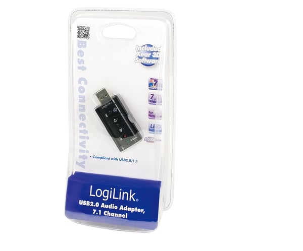 LogiLink USB Soundcard 7.1 kanaler