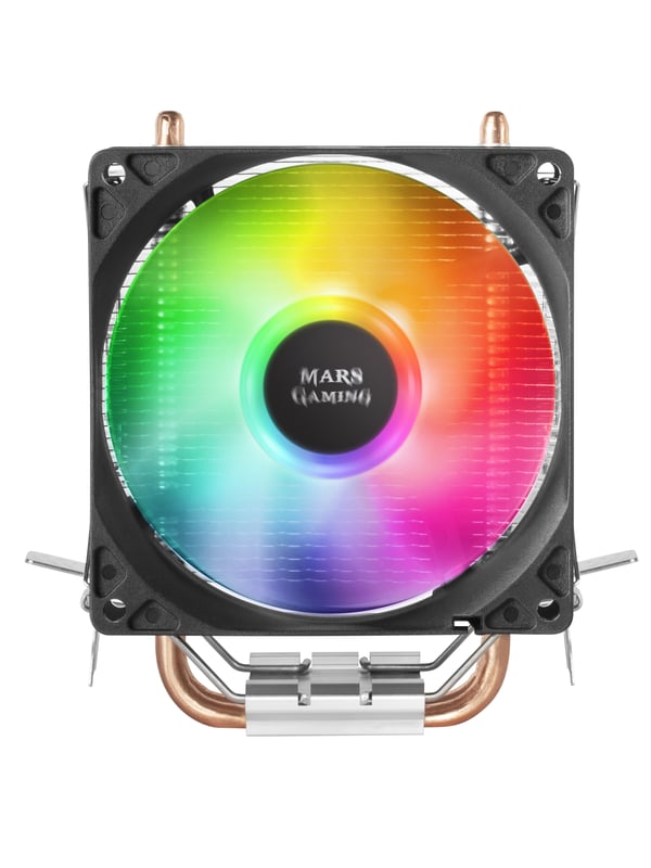 Mars Gaming MCPUARGB kylsystem för dator Processor Kylare 9 cm Svart 1 styck