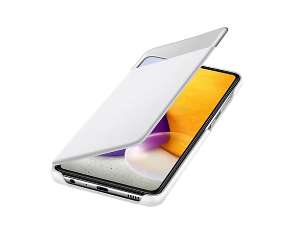 Samsung EF-EA725PWEGEW matkapuhelimen suojakotelo 17 cm (6.7") Lompakkokotelo Valkoinen