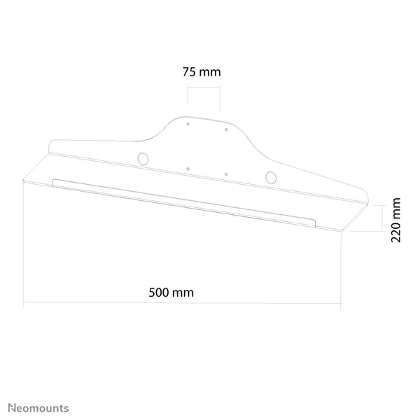 Neomounts KEYB-V050 tillbehör till bildskärmsfäste