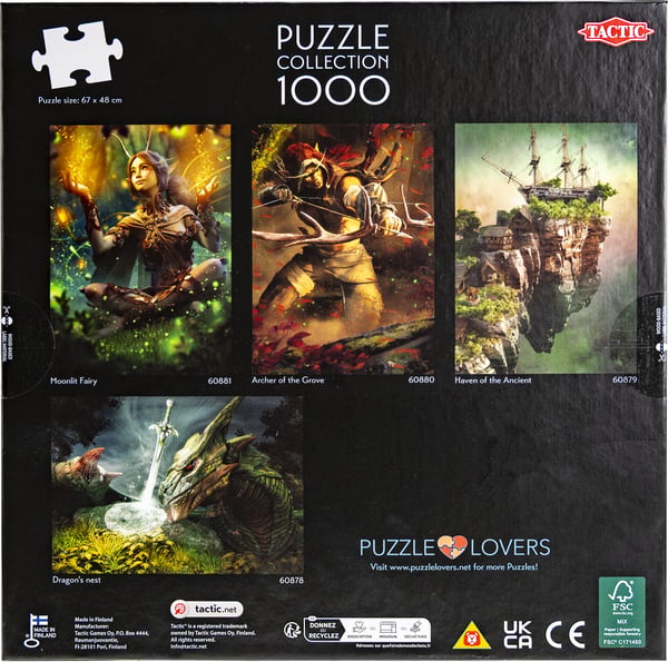 Tactic Lovers Moonlit Fairy Kuviopalapeli 1000 kpl Fantasia