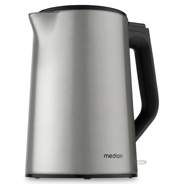 MEDION MD12105 vattenkokare 1,5 l 2200 W Rostfritt stål