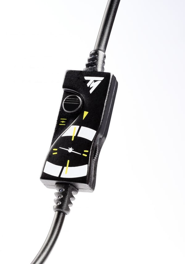 Thrustmaster T.Flight U.S. Air Force Edition Headset Ledningsført Spil Sort