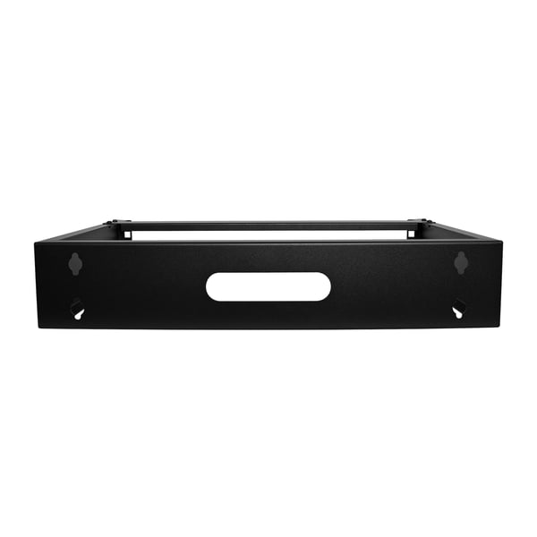 StarTech.com 2U&nbsp;väggmonterat rack&nbsp;- 14 tum. Djup&nbsp;(Lågprofil)&nbsp; - 19-tums väggmonterat patchpanelfäste för grund server- och IT-utrustning,&nbsp;nätverksswitchar&nbsp; - 35 kg vikt&nbsp;kapacitet, svart