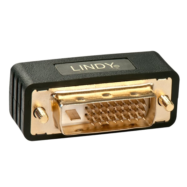 Lindy 41098 kabel kønsskifter DVI-I DVI-D Sort