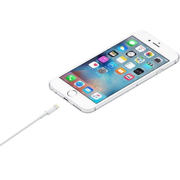 Apple MUQW3ZM/A Lightning kabel 1 m Hvid