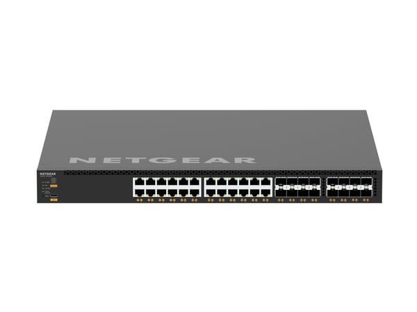 NETGEAR XSM4340V Hallittu L3 10G Ethernet (100/1000/10000) Power over Ethernet -tuki 1U Musta