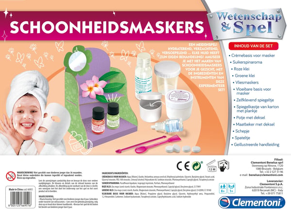Clementoni Beauty Maskers