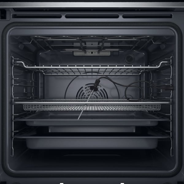 Whirlpool WOI4IS8PPM0SXA 73 L Musta, Ruostumaton teräs