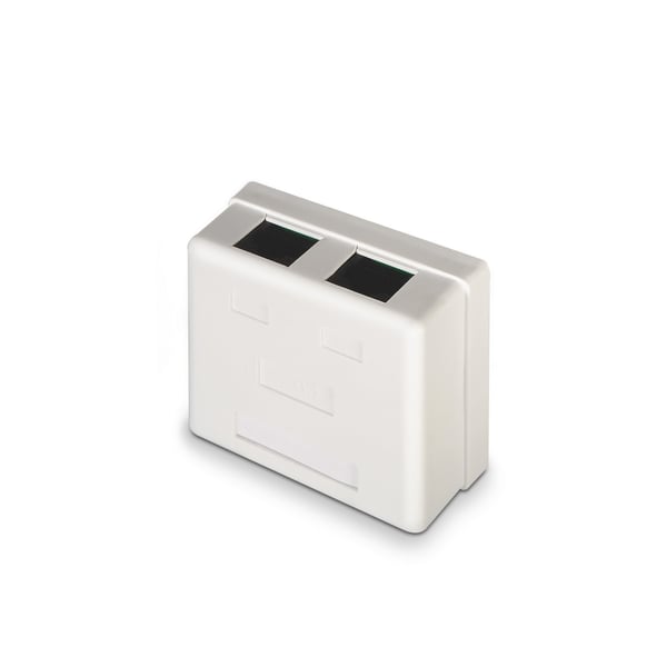 AISENS A139-0302 netværk fordelerskab Cat6 Hvid