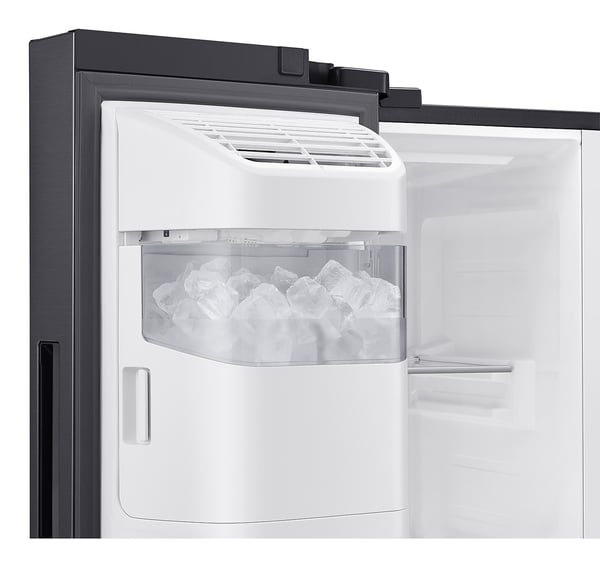 Samsung RH64DG53R3B1 side-by-side køle-fryseskab Fritstående 628 L Sort, Rustfrit stål