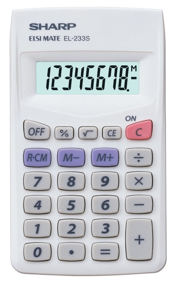 Sharp EL-233S laskin