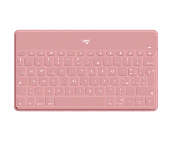 Logitech 920-010041 mobiililaitteiden näppäimistö QWERTY Italia Bluetooth Valkoinen