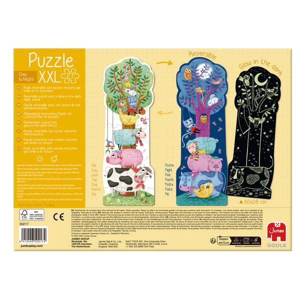 Jumbo GOULA 50217 pussel 27 styck Djur