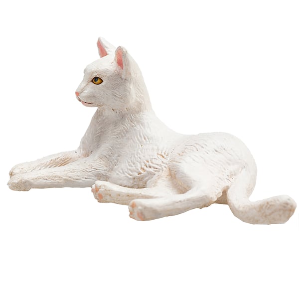 Mojo Fun Cat Lying White