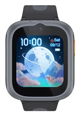 TCL MOVETIME Kids' Watch MT48 4,27 cm (1.68") TFT Digitaalinen 360 x 390 pikseliä 4G Harmaa Wi-Fi GPS (satelliitti)