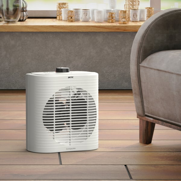 Imetec Compact Air inomhus Vit 2000 W Elektrisk värmefläkt