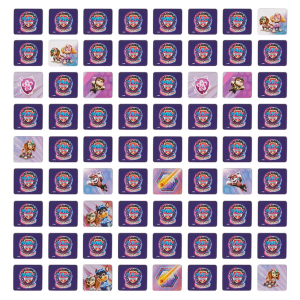 Games KOG KOL PAW Movie2 MemoGm 72pc GML Kortspil Hukommelse