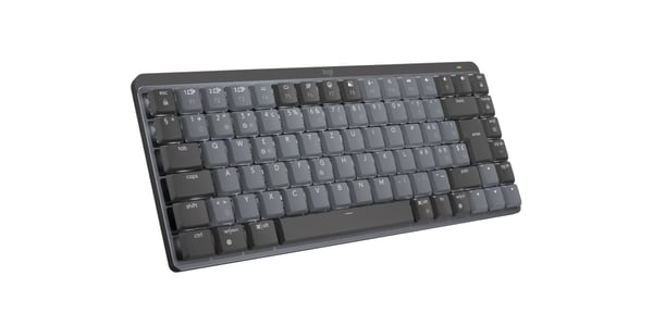 Logitech MX Mechanical Mini Minimalistisk Trådløst Belyst Tastatur - GRAFIT - CH