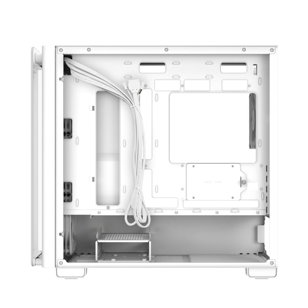 ASUS A23 PLUS TG ARGB WHITE Micro Tower Hvid