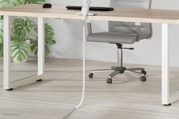 Neomounts ADS06-141WH kabelorganisator Skrivebord Kabelmuffe Hvid 1 stk