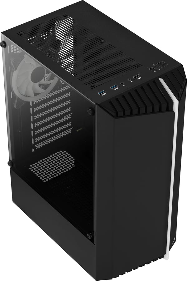 Aerocool Bionic Midi Tower Svart