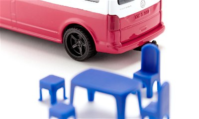 Siku VW T6 California Lastbil/trailer model Formonterede 1:50