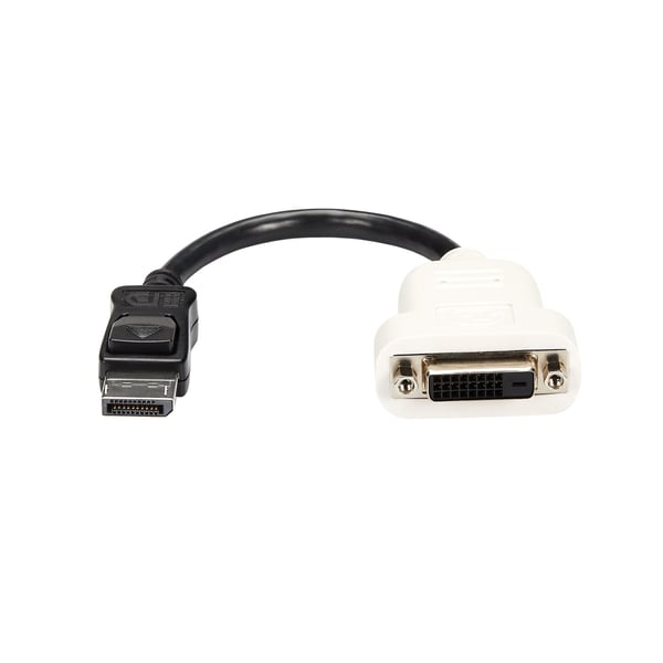StarTech.com DP2DVI videokabel adapter 0,24 m DisplayPort DVI-D Sort