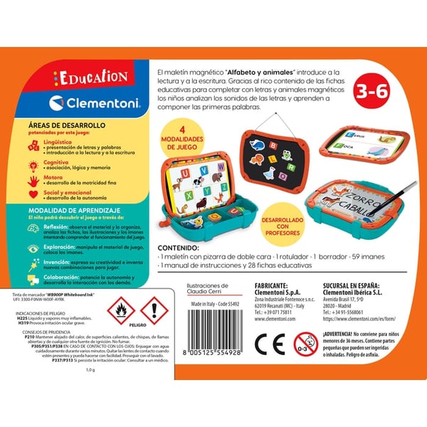 Clementoni Éducation 55492 utbildningsleksaker