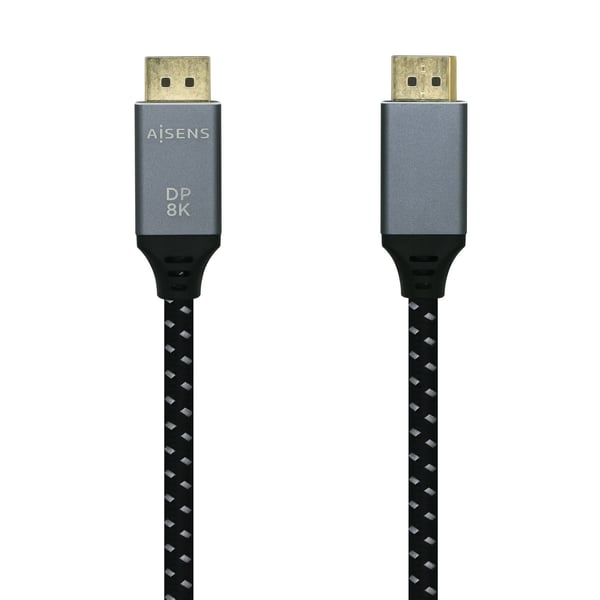 AISENS A149-0435 DisplayPort kabel 1 m Sort, Grå AISENS A149-0435 DisplayPort kabel 1 m Sort, Grå