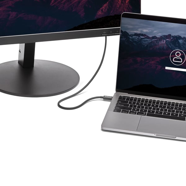 StarTech.com 50 cm (1,6 fot) Thunderbolt 3-kabel, 40 Gbps, 100 W PD, 4K/5K-video, Thunderbolt-certifierad