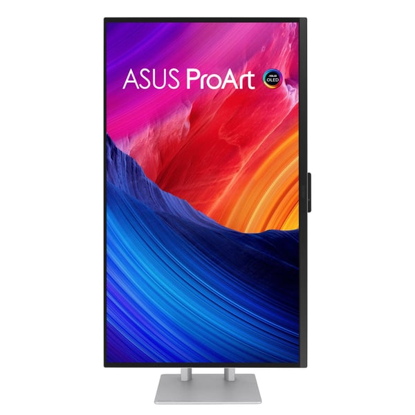 ASUS ProArt OLED PA27UCDMR platta pc-skärmar 67,3 cm (26.5") 3840 x 2160 pixlar 4K Ultra HD LED Silver