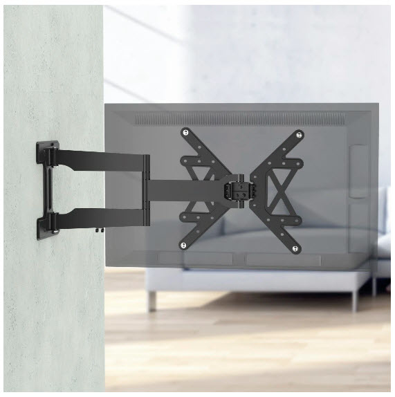 Hama 00220853 tv-beslag 165,1 cm (65") Sort