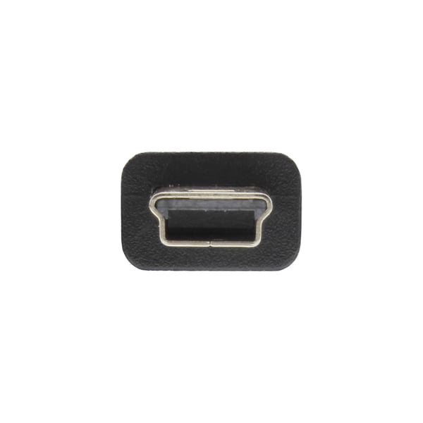 InLine 33107K USB-kabel USB 2.0 0,5 m USB A Mini-USB B Sort