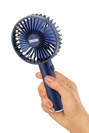 Unold Breezy II Sininen 10 cm Käsituuletin