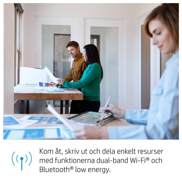 HP Color LaserJet Pro M454dw, Utskrift, Utskrift från USB-port på framsidan; Dubbelsidig utskrift