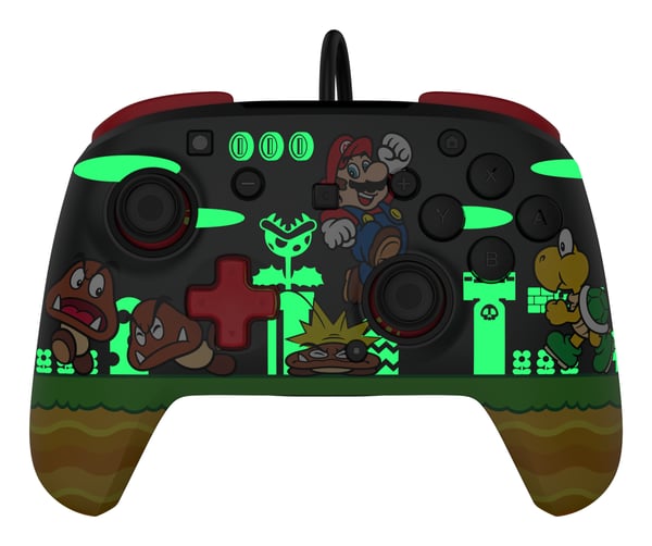 Turtle Beach Rematch Goomba Stomp Flerfarvet USB Gamepad Analog/digital Nintendo Switch, Nintendo Switch 2, Nintendo Switch OLED
