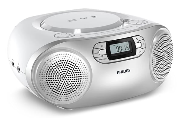 Philips TAZ2000S/10 CD-spelare Silver Bärbar CD-spelare
