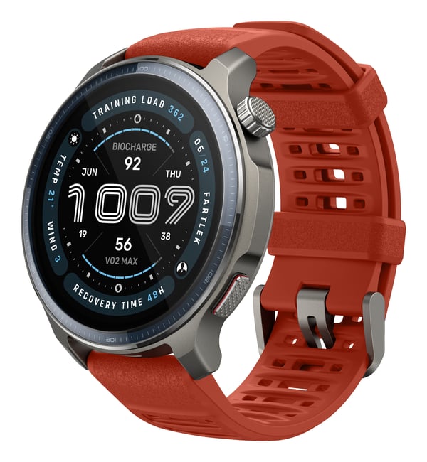 Amazfit Balance 2 3,81 cm (1.5") AMOLED Digitaalinen 480 x 480 pikseliä Kosketusnäyttö Harmaa Wi-Fi GPS (satelliitti)